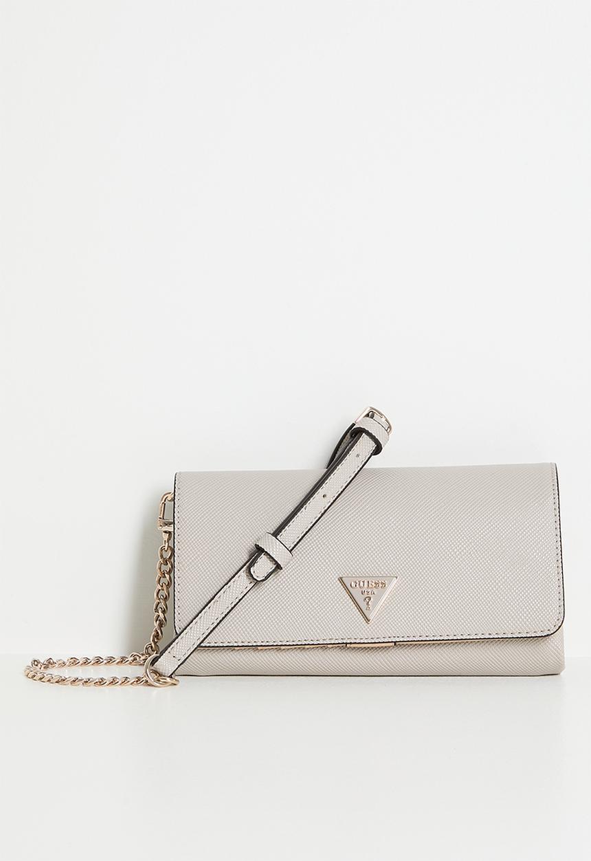 GUESS - Noelle ii crossbody flap organizer - taupe