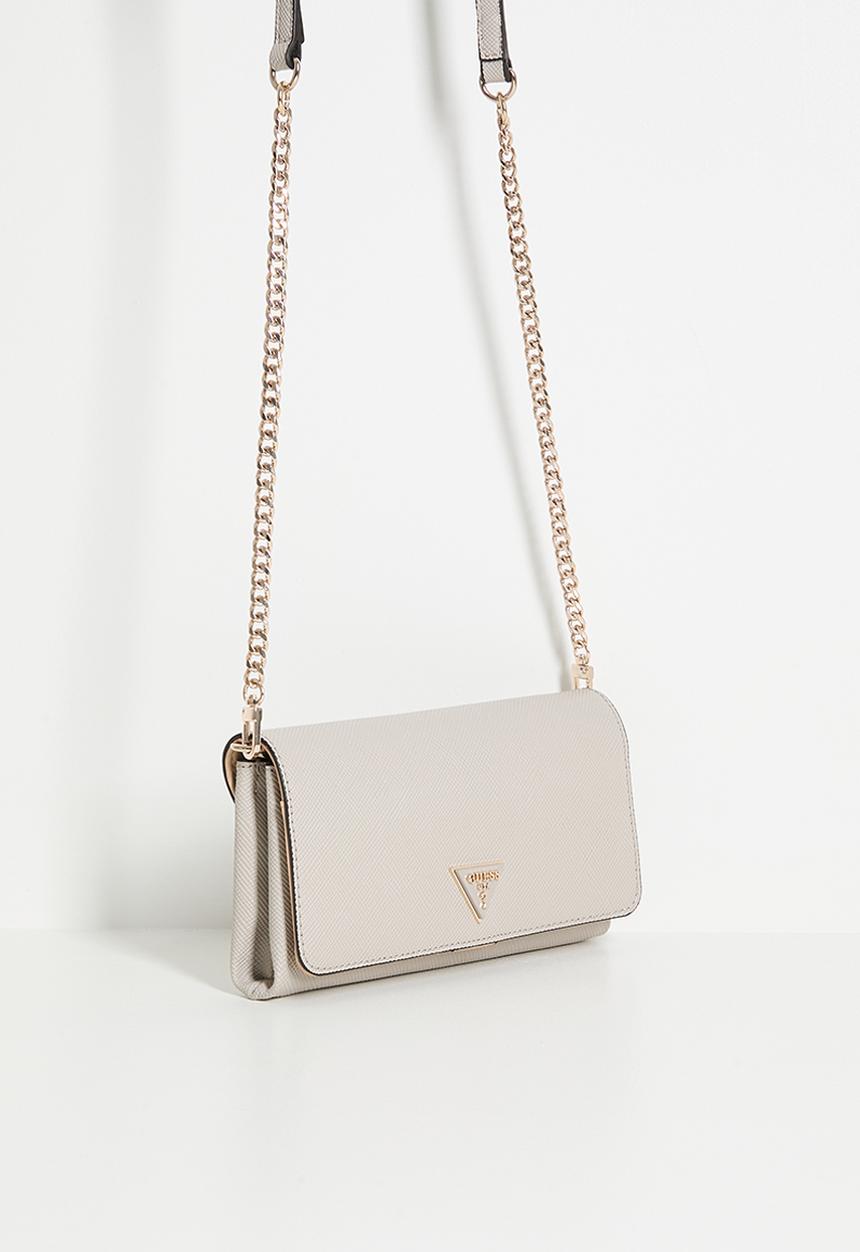 GUESS - Noelle ii crossbody flap organizer - taupe