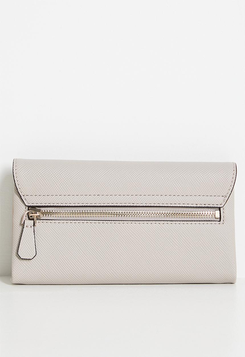 GUESS - Noelle ii crossbody flap organizer - taupe
