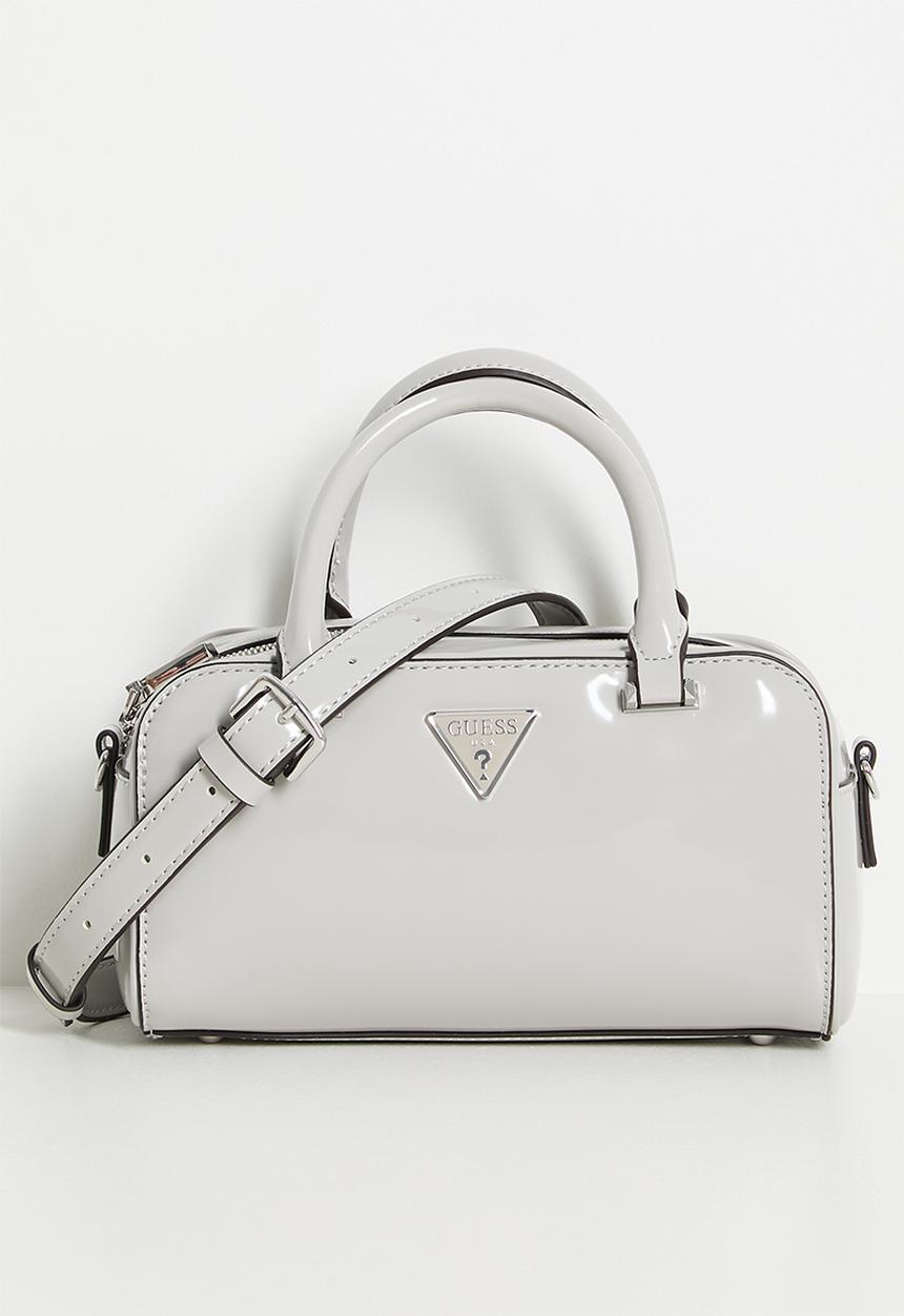 GUESS - Arnela mini satchel bag - light taupe