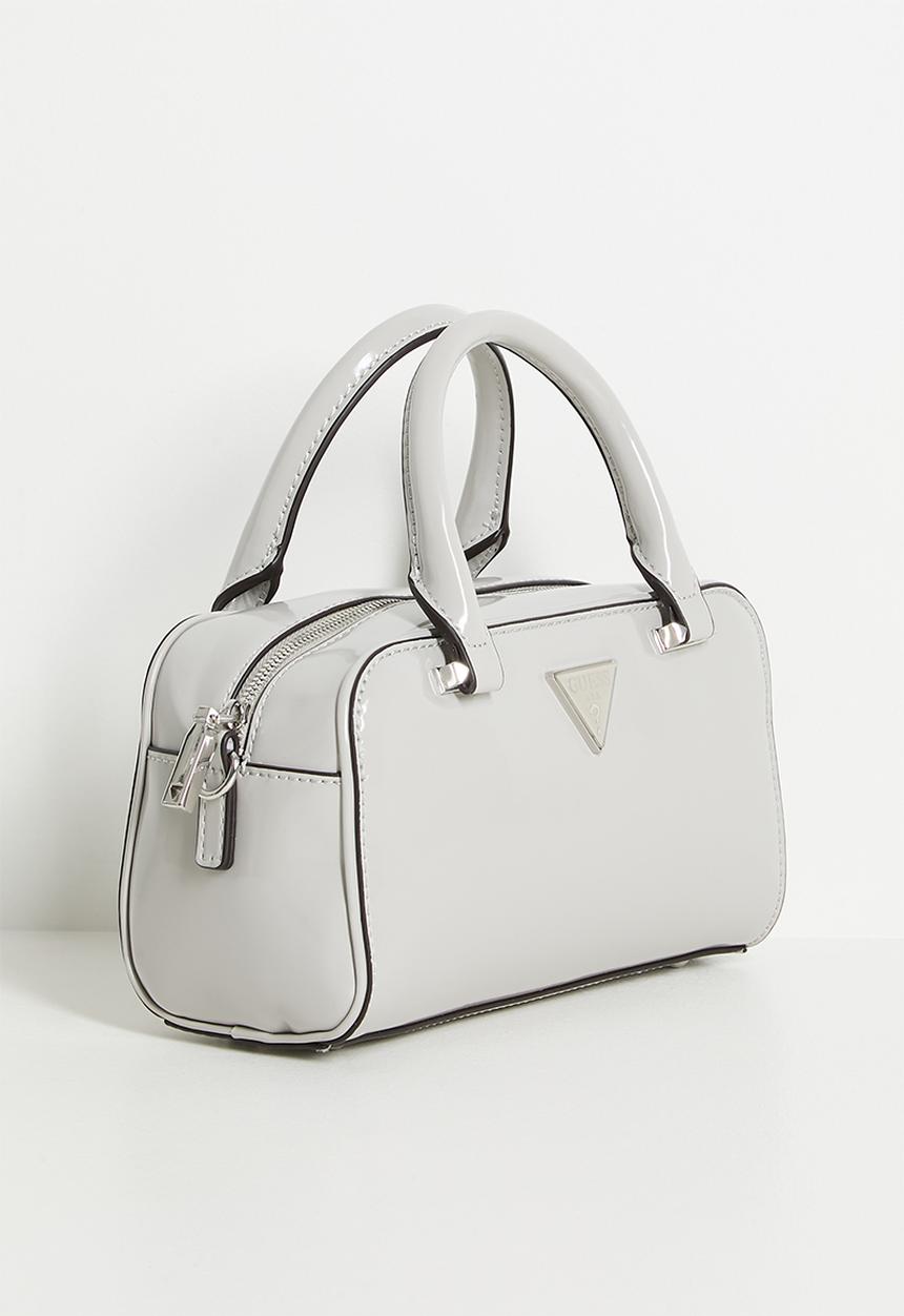 GUESS - Arnela mini satchel bag - light taupe