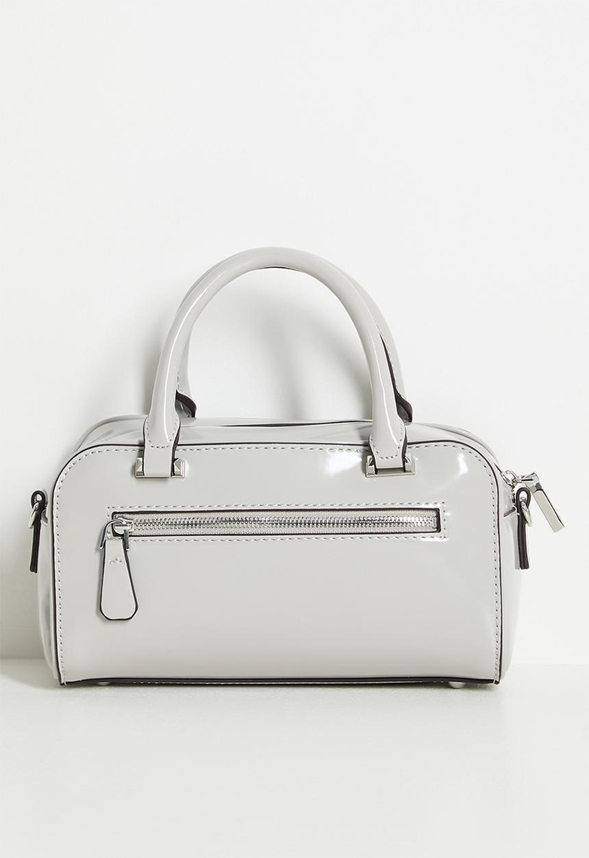 GUESS - Arnela mini satchel bag - light taupe