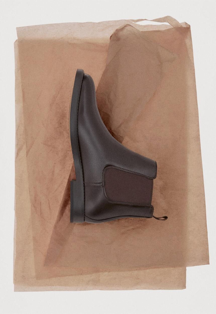MANGO - London ankle boots - brown