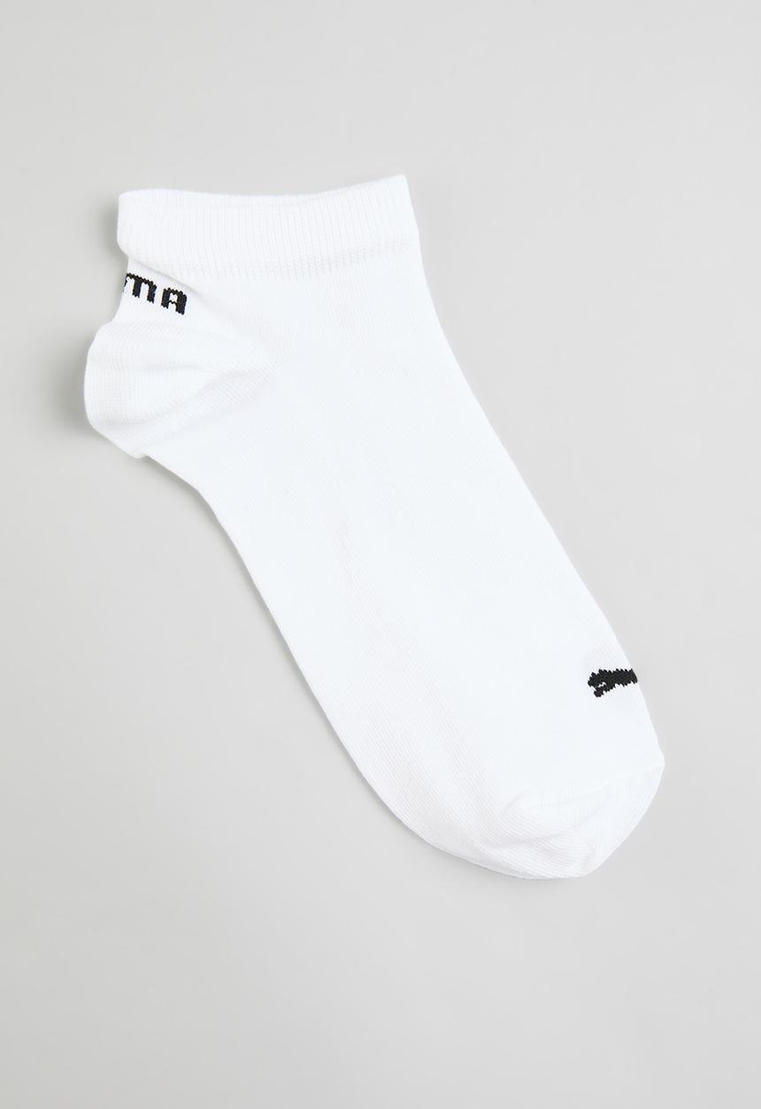 PUMA - Ladies Low Cut Sock - White & Black
