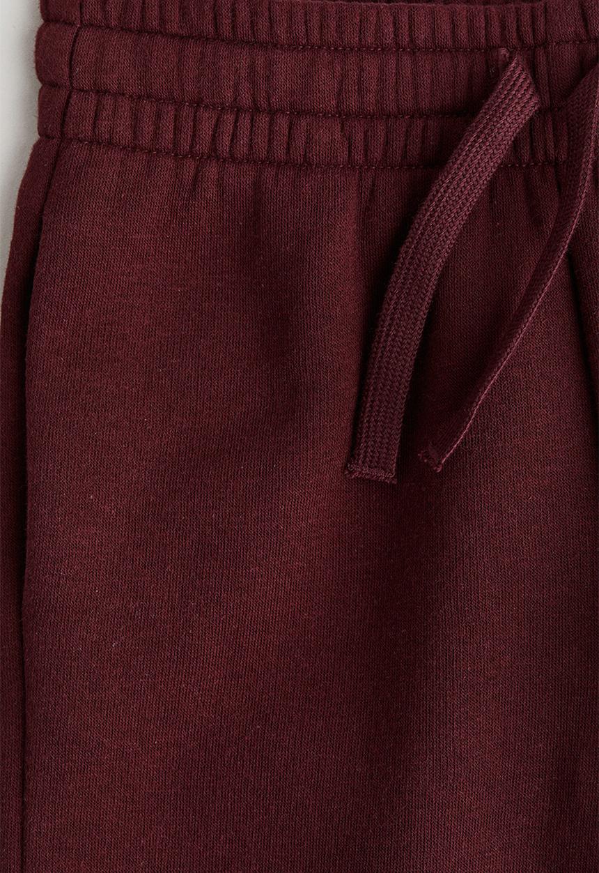 H&M - Brushed-inside joggers - dark red