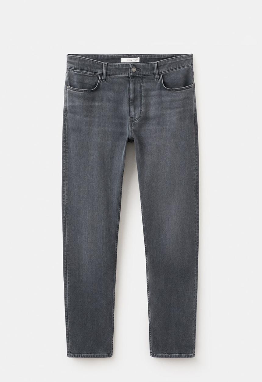 MANGO - Jeans Patrick - Open Gray