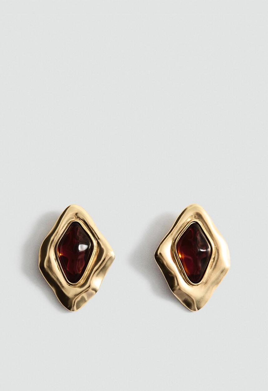 MANGO - Naiara earrings-gold
