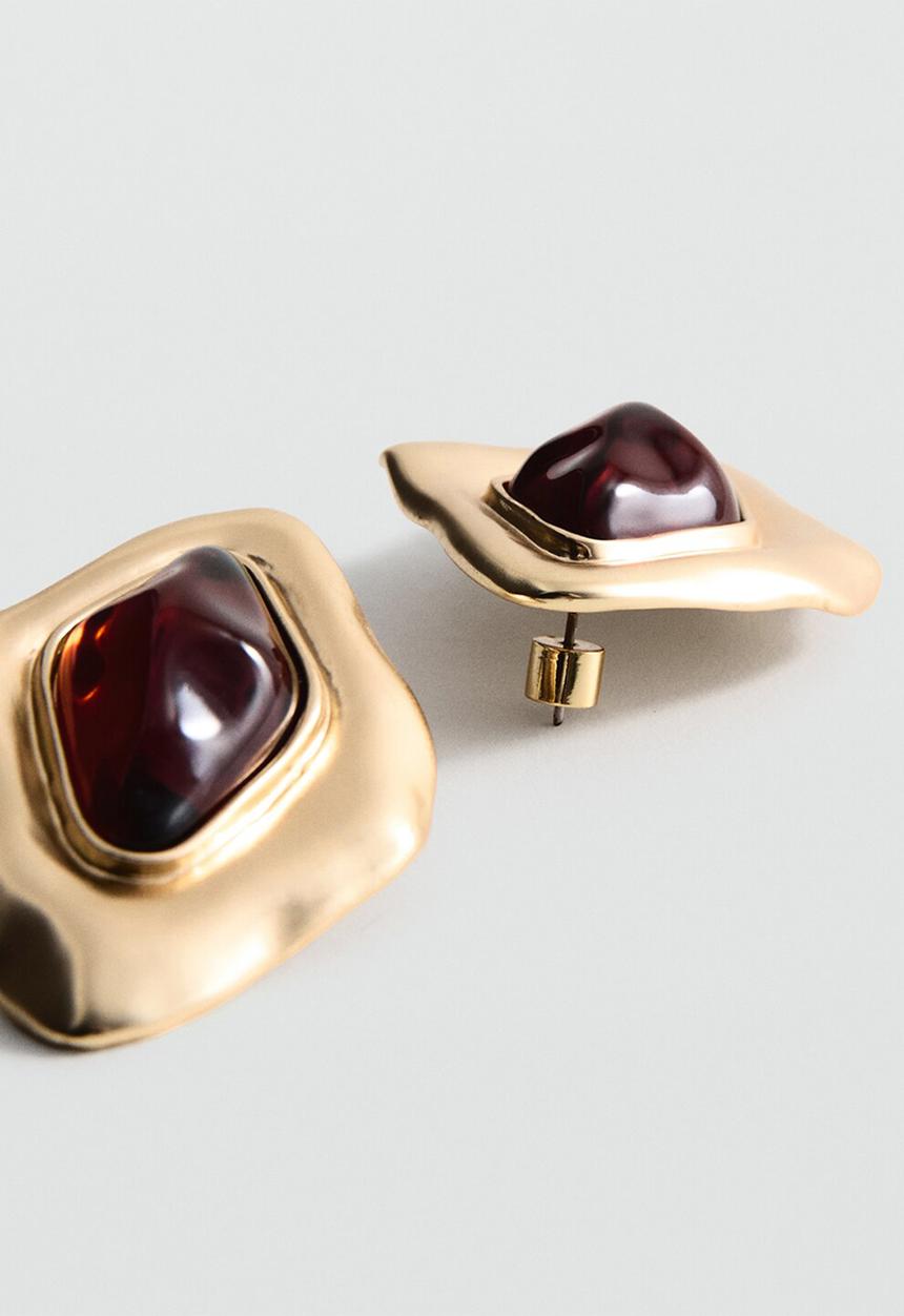 MANGO - Naiara earrings-gold
