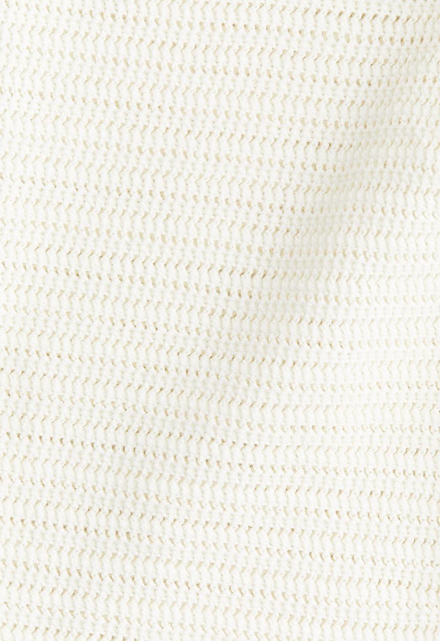 H&M - Flared cotton-knit leggings - white