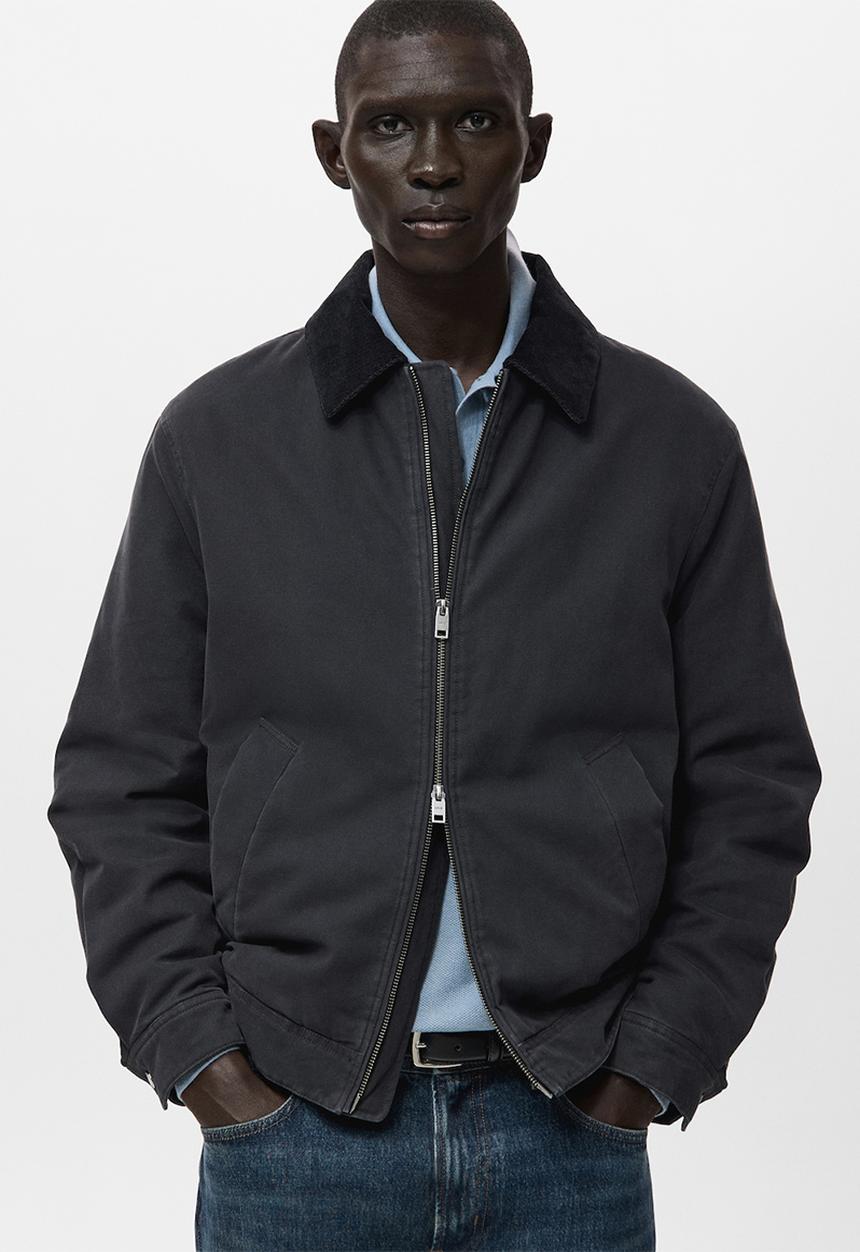 MANGO - Jacket Duke  - Navy Blue