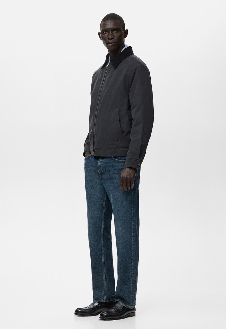 MANGO - Jacket Duke  - Navy Blue