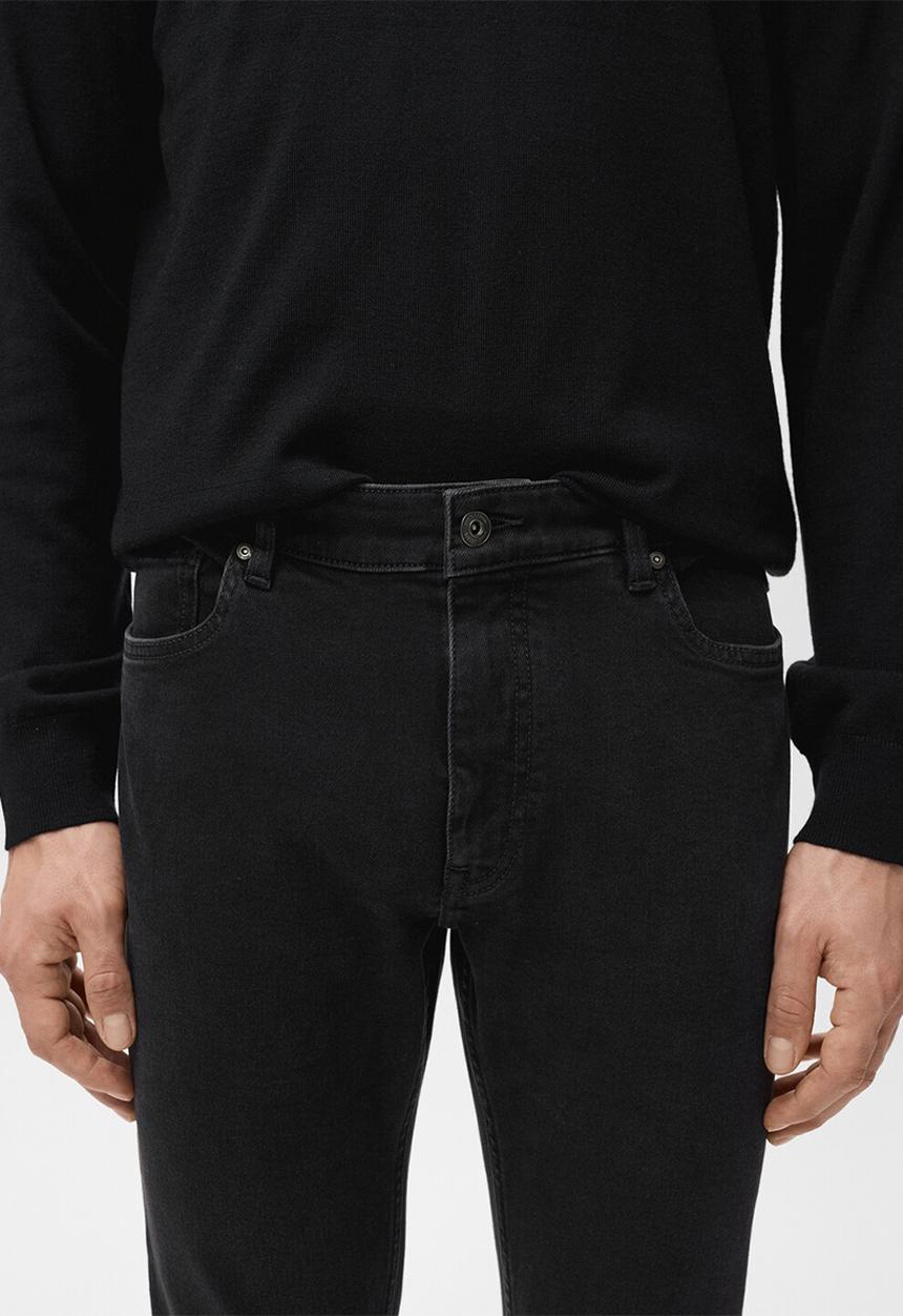 MANGO - Jeans Jude - Black Denim