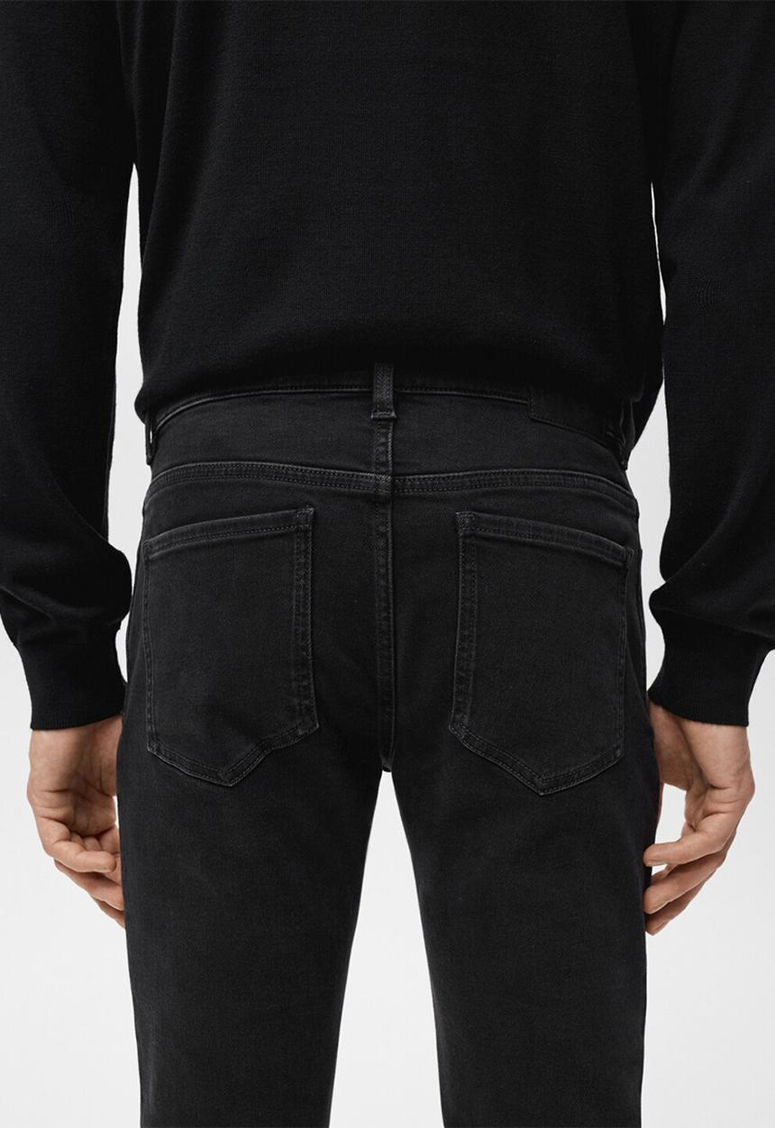 MANGO - Jeans Jude - Black Denim