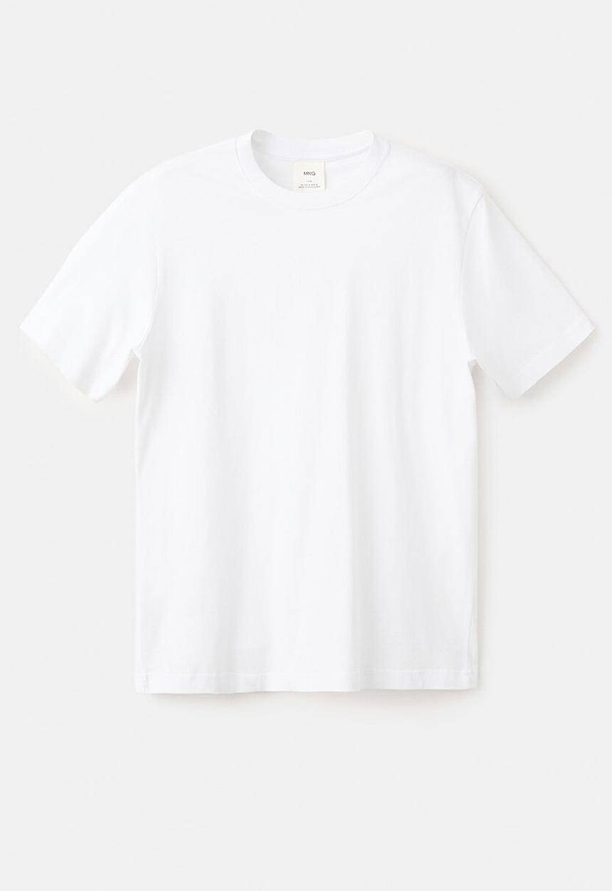 MANGO - TShirt Cherlo - White