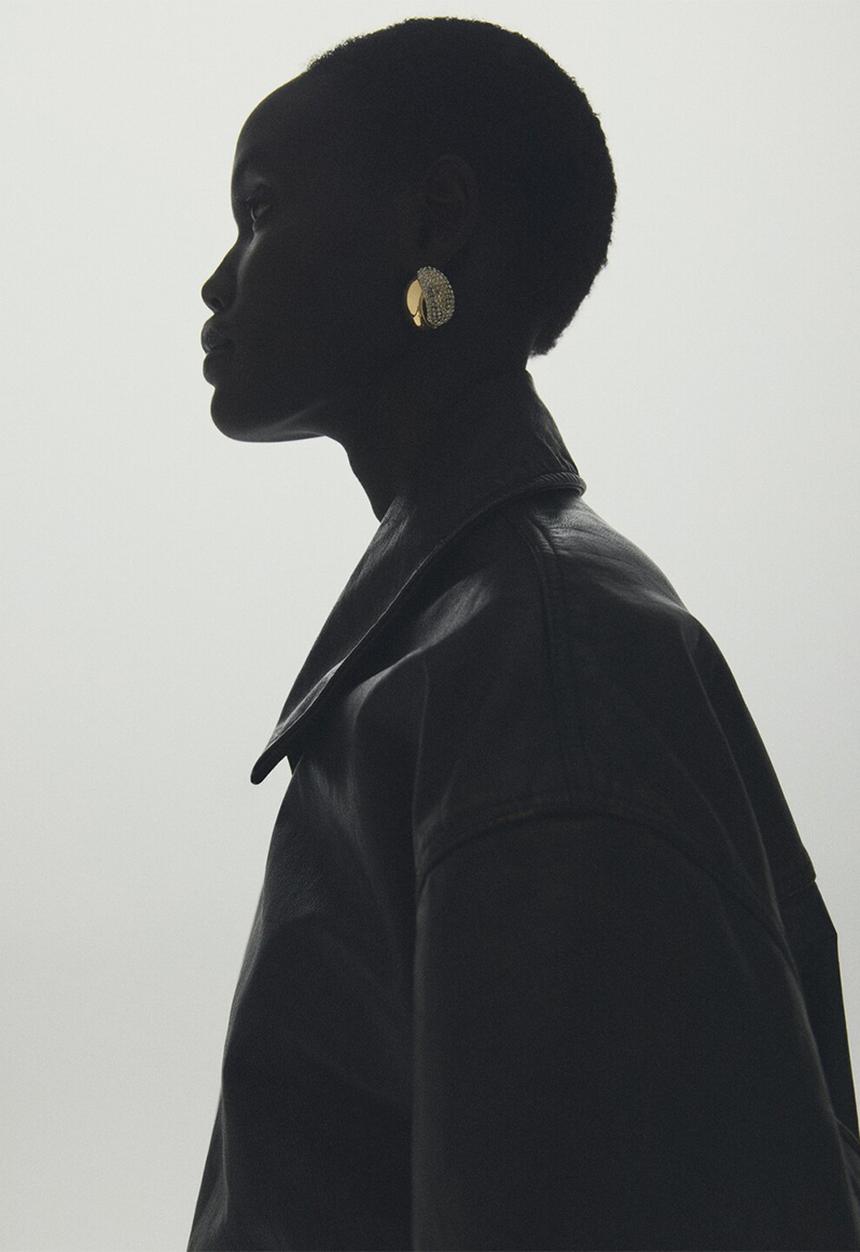 MANGO - Noa earrings-gold