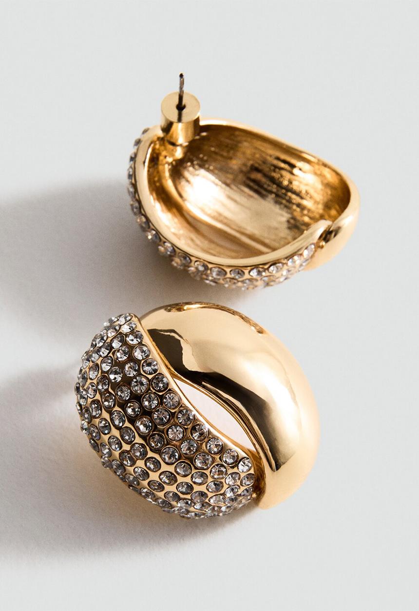 MANGO - Noa earrings-gold