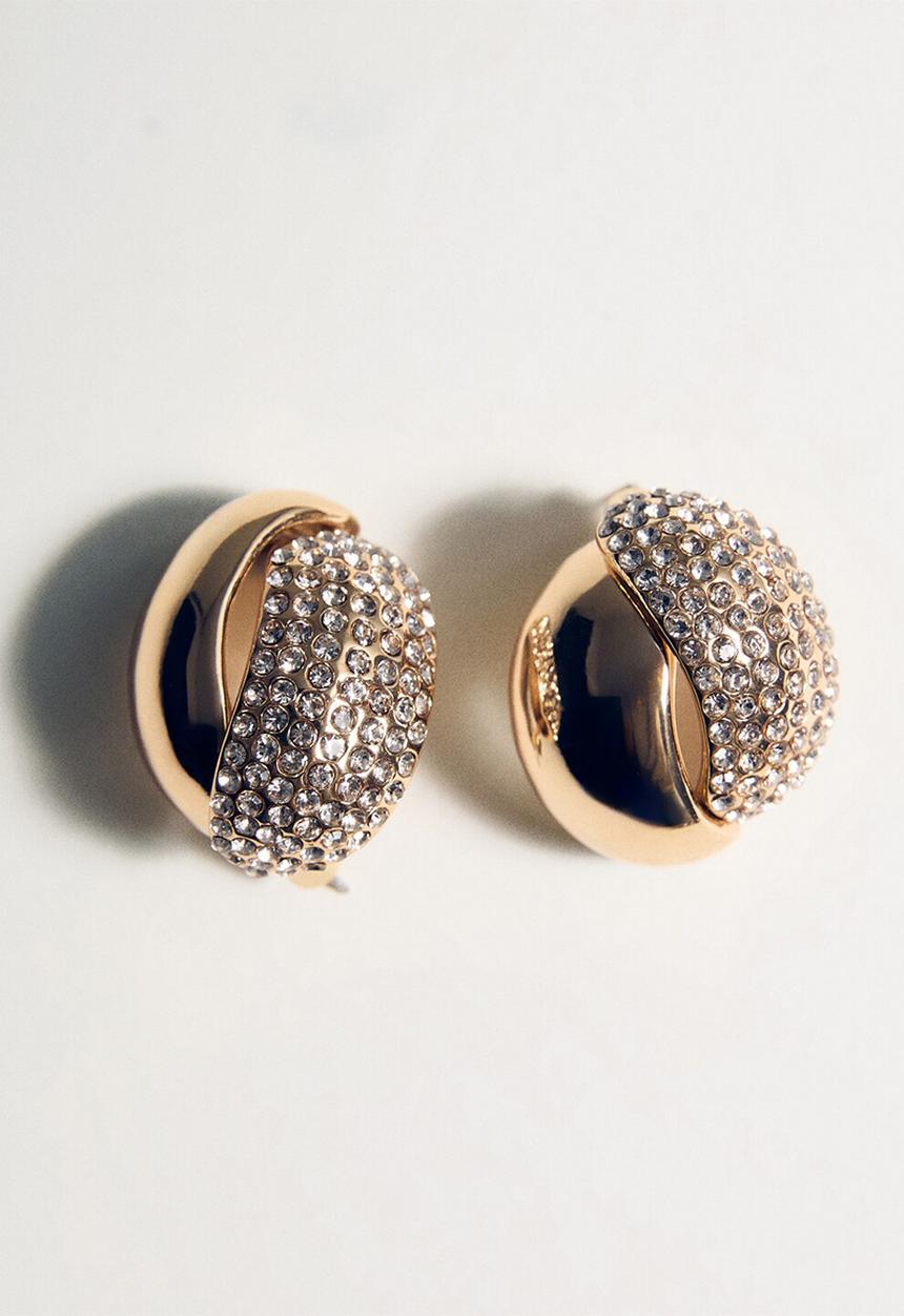 MANGO - Noa earrings-gold