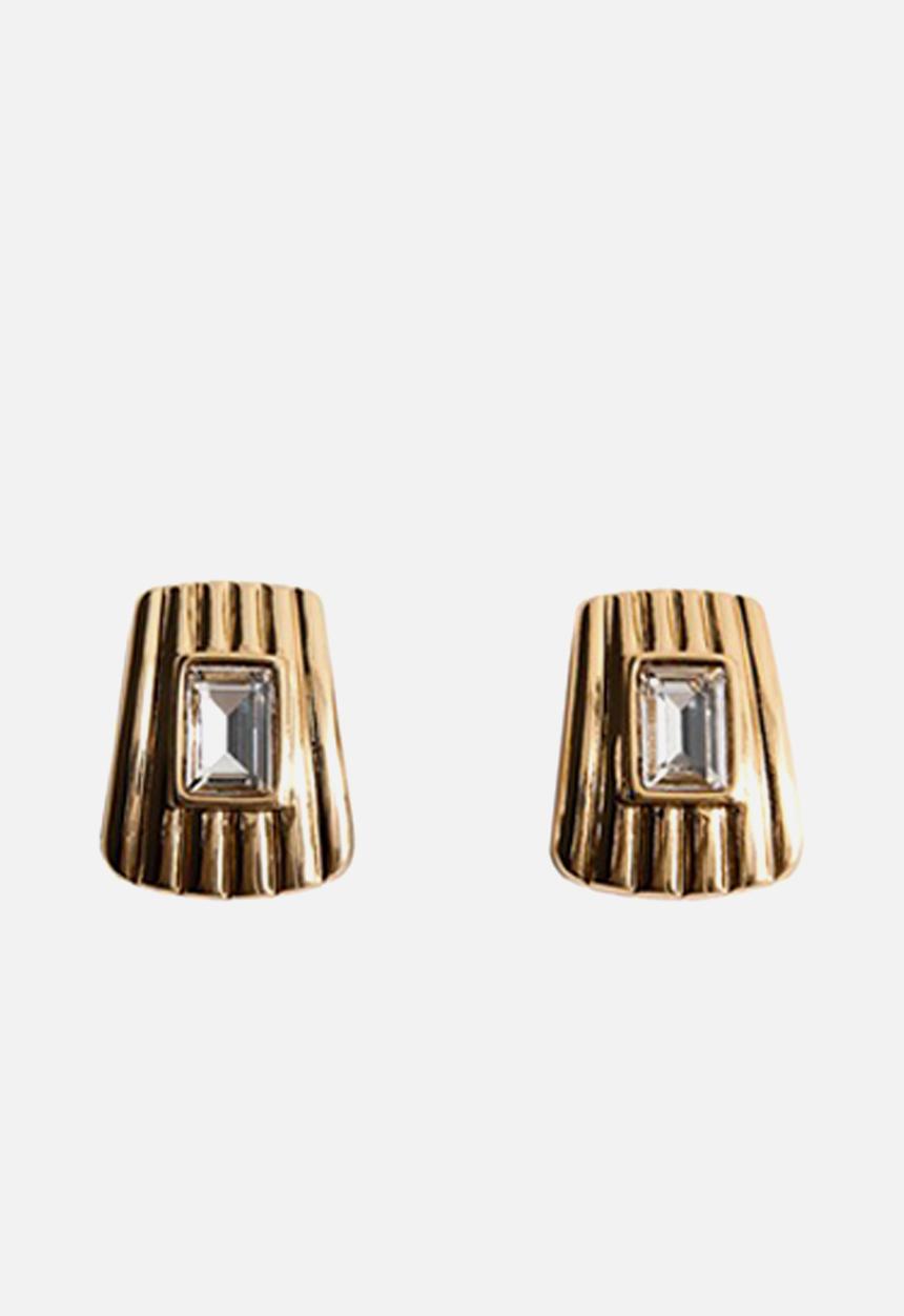 MANGO - Nora earrings-gold