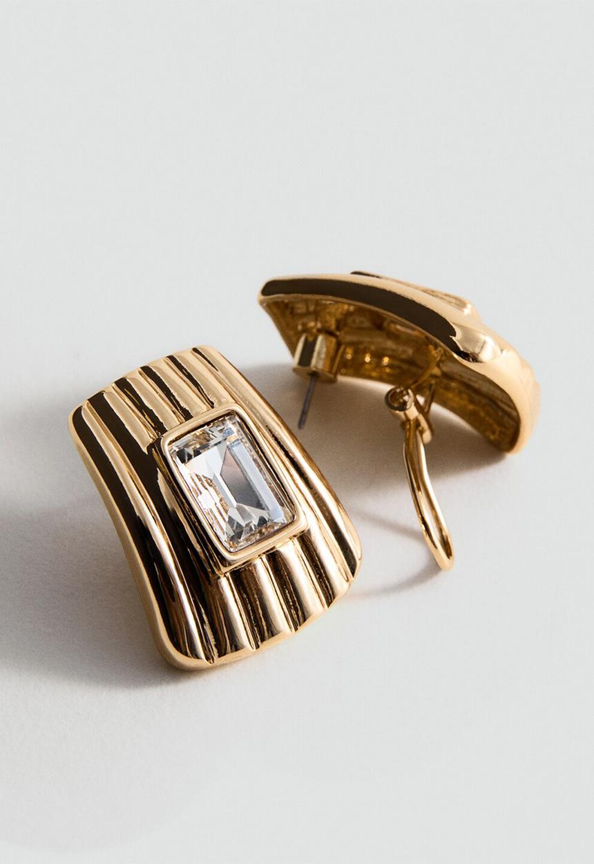 MANGO - Nora earrings-gold
