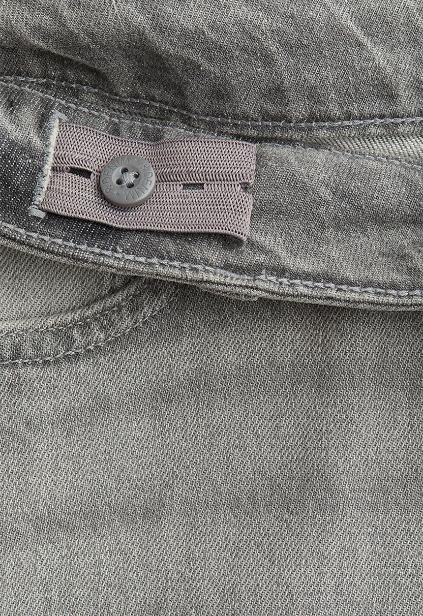 H&M - Baggy fit bootcut leg jeans - washed out light grey