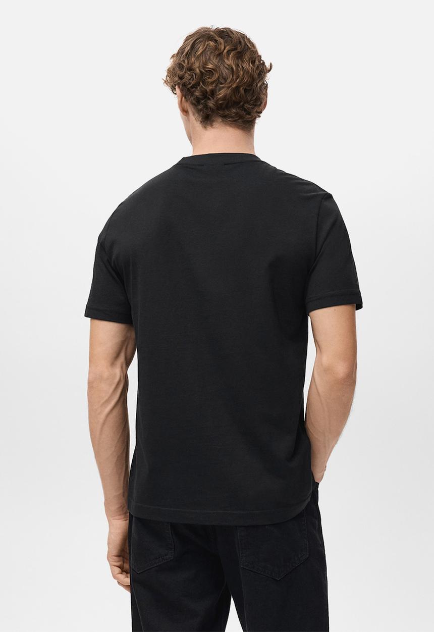 MANGO - TShirt Cherlo - Black