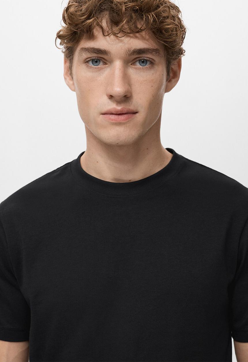 MANGO - TShirt Cherlo - Black