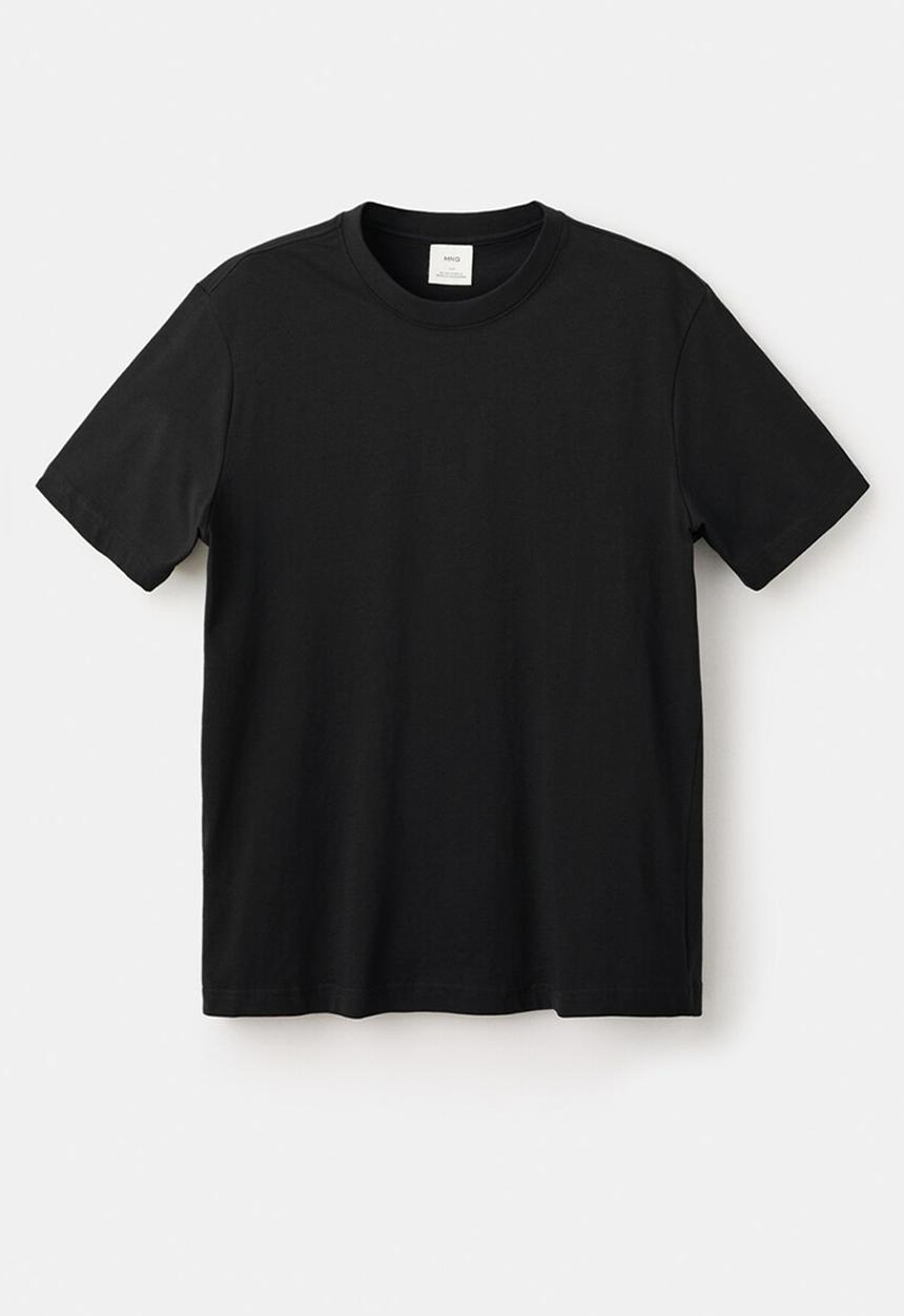 MANGO - TShirt Cherlo - Black