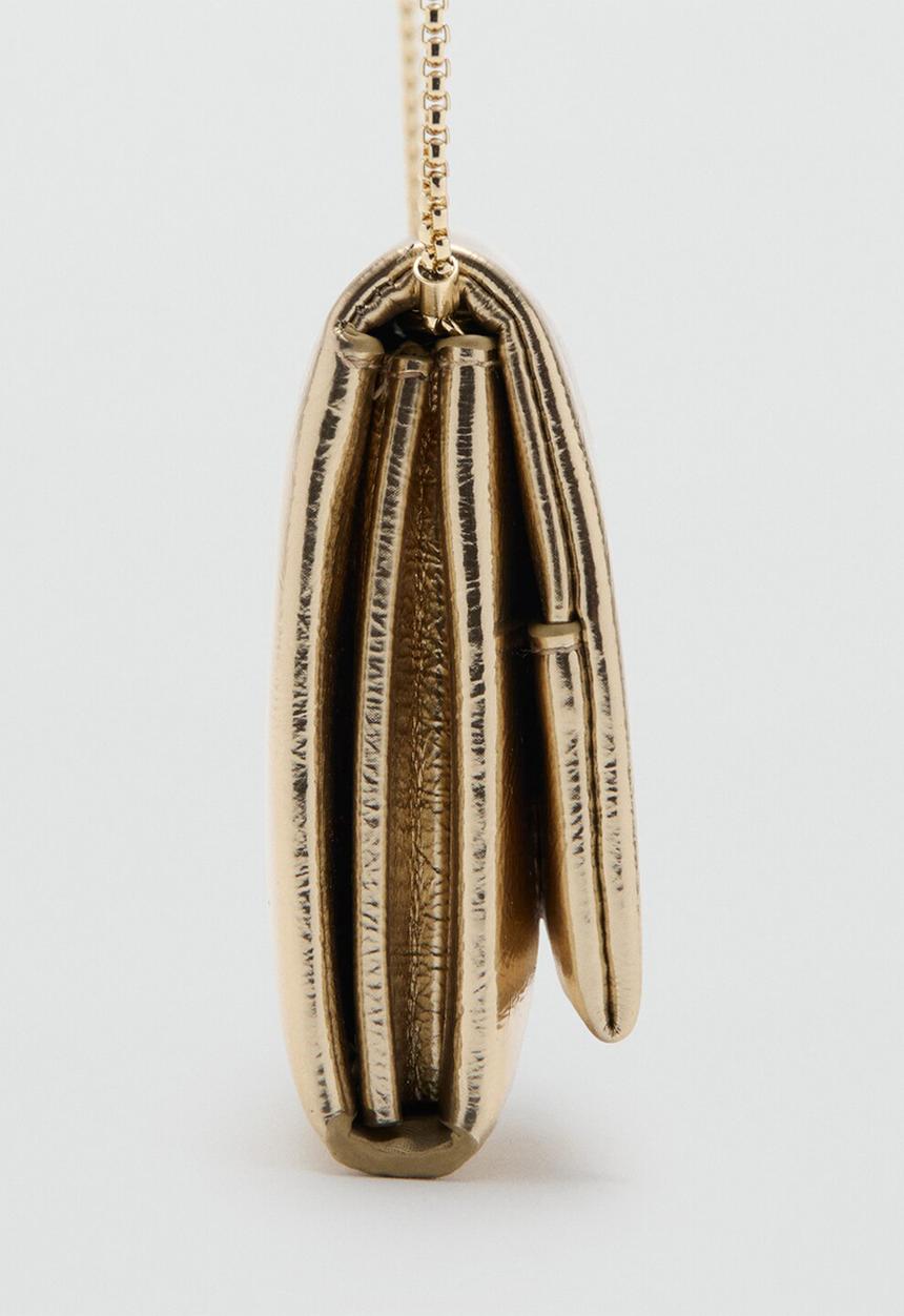 MANGO - Jacoba crossbody bag-gold