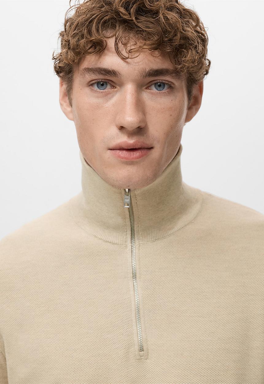 MANGO - Sweater Tenp - Beige