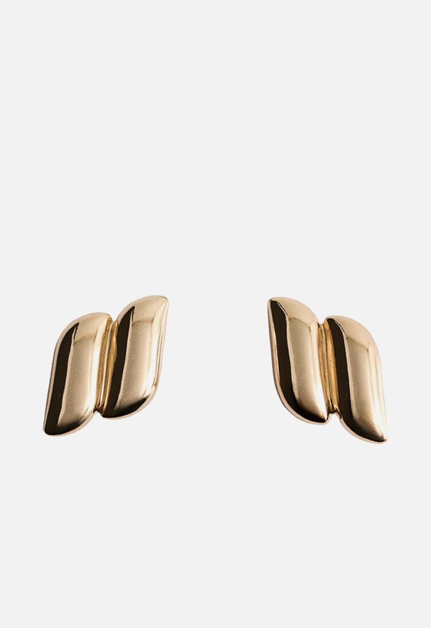MANGO - Dani earrings-gold