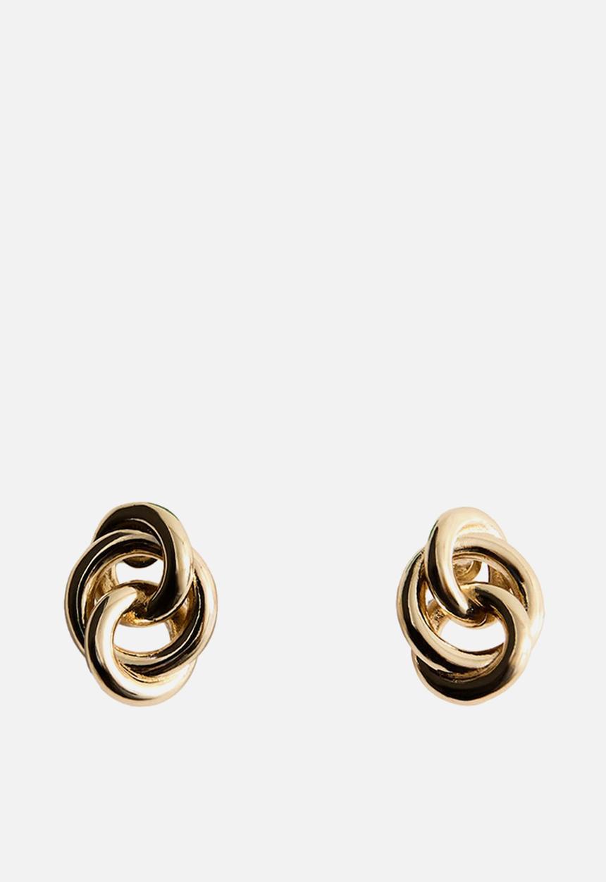 MANGO - Sol earrings-gold