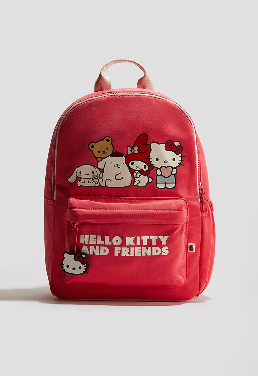 H&M - Printed backpack - red hello kitty
