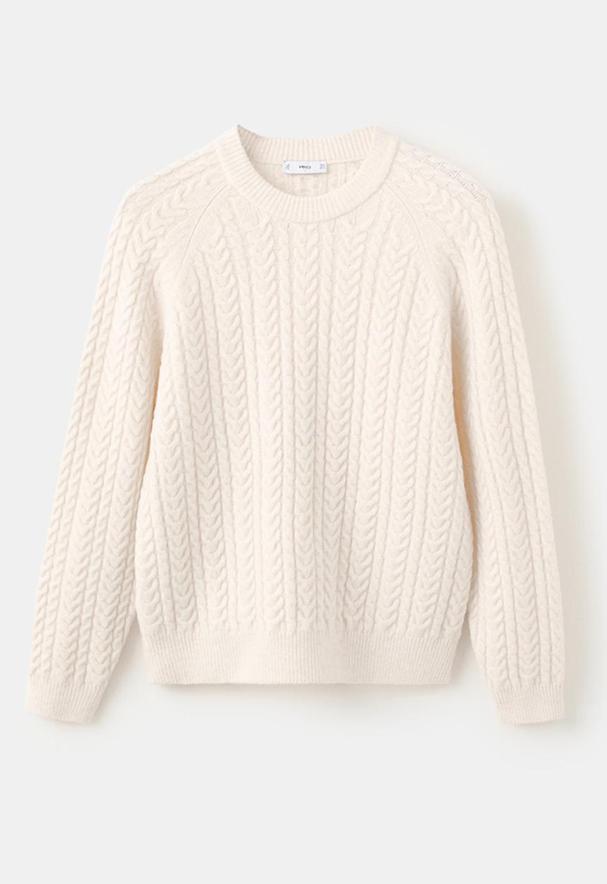 MANGO - Sweater Marieta - Ligth Beige