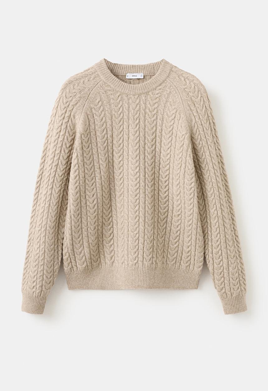 MANGO - Sweater Marieta - Camel