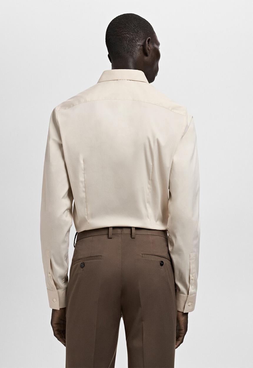 MANGO - Shirt Emotion - Beige
