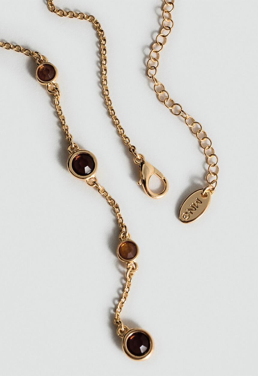 MANGO - Declan necklace-gold