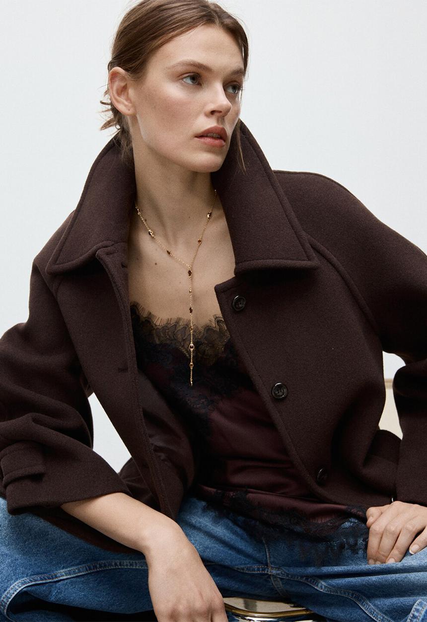 MANGO - Declan necklace-gold