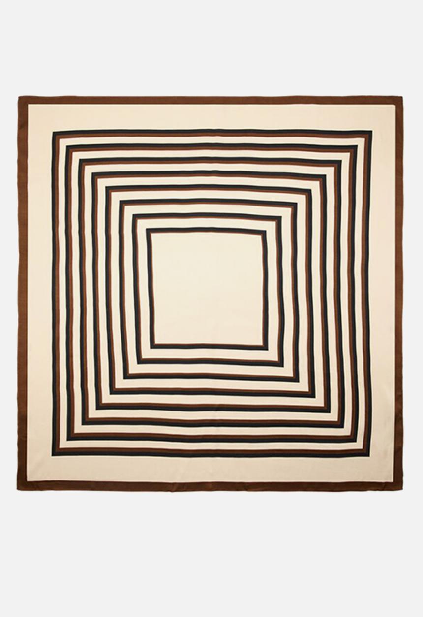 MANGO - Geov kerchief -brown