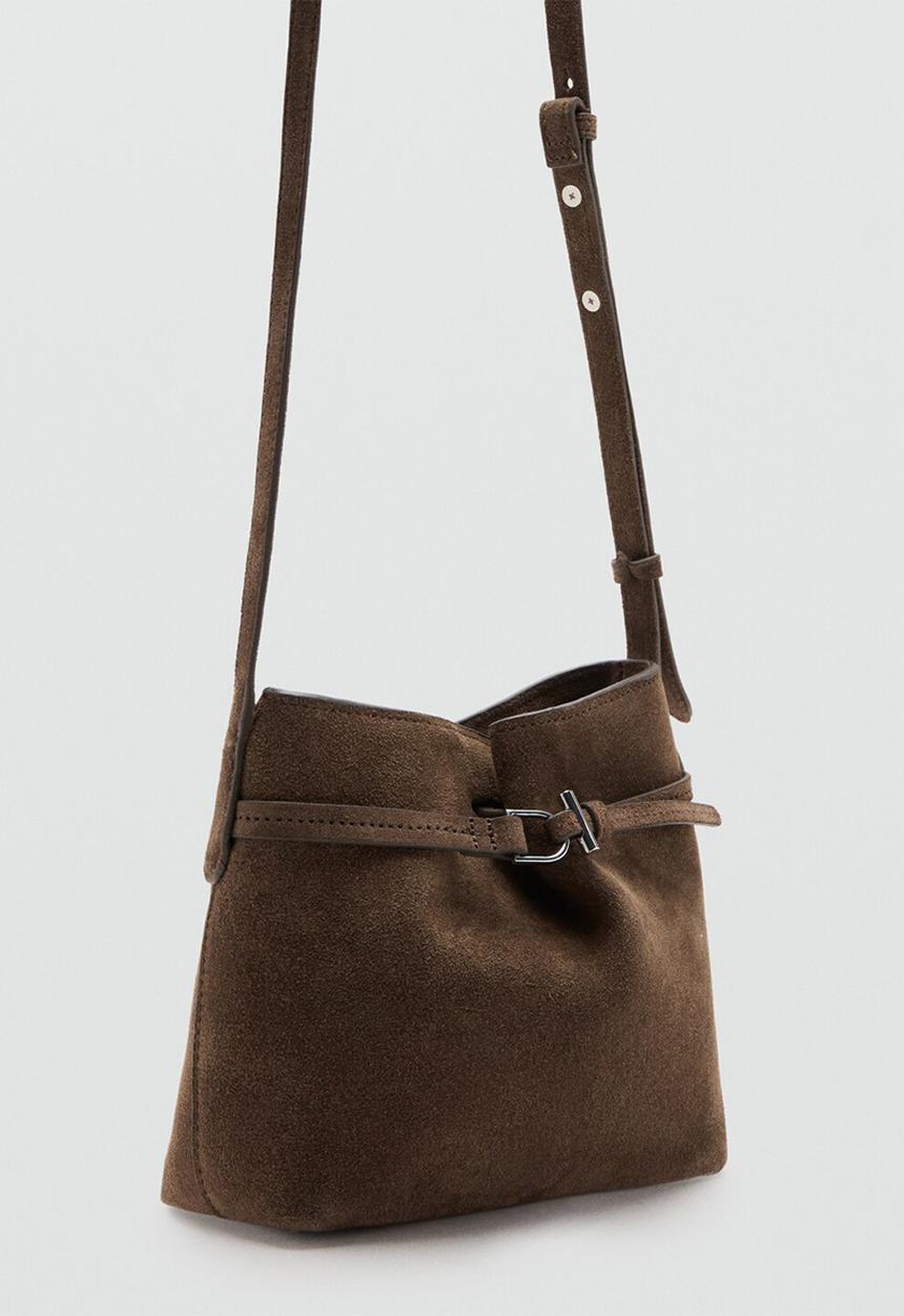 MANGO - Ruira crossbody bag-brown
