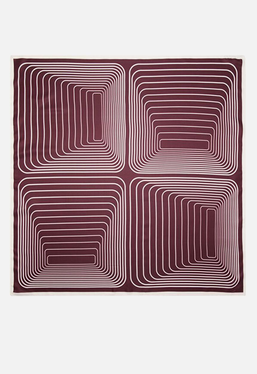 MANGO - Nagoya kerchief-dark red