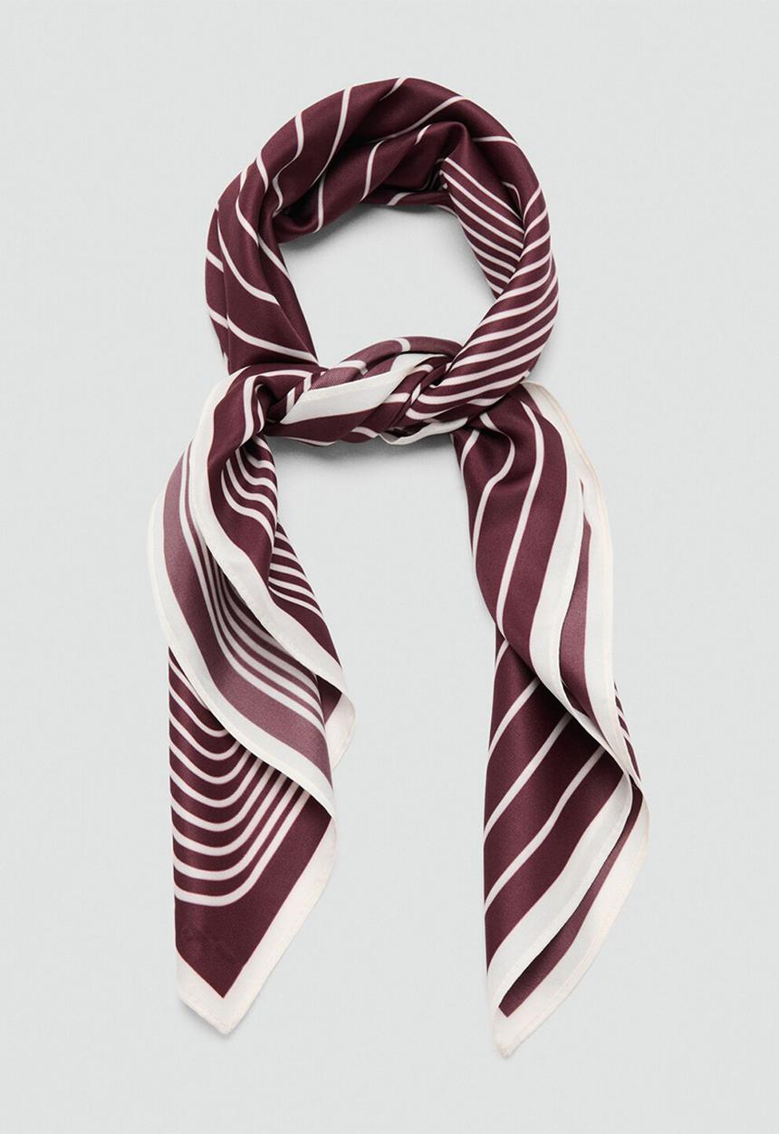 MANGO - Nagoya kerchief-dark red