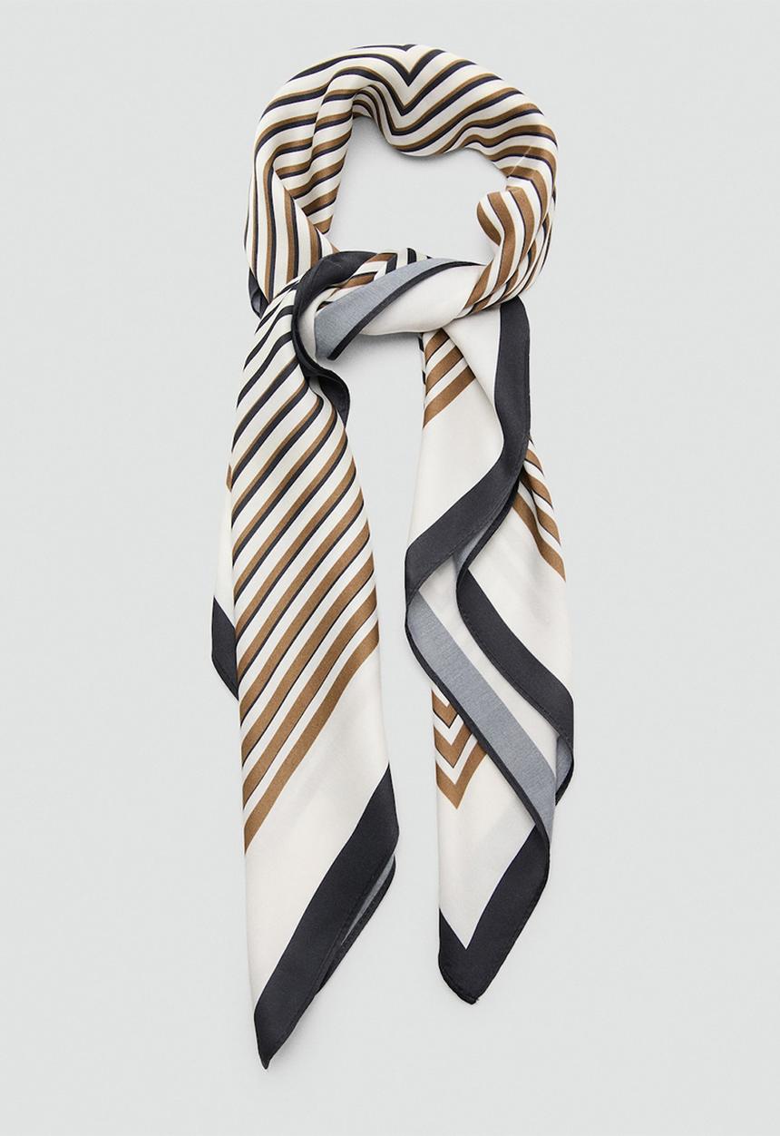 MANGO - Geov kerchief -light beige
