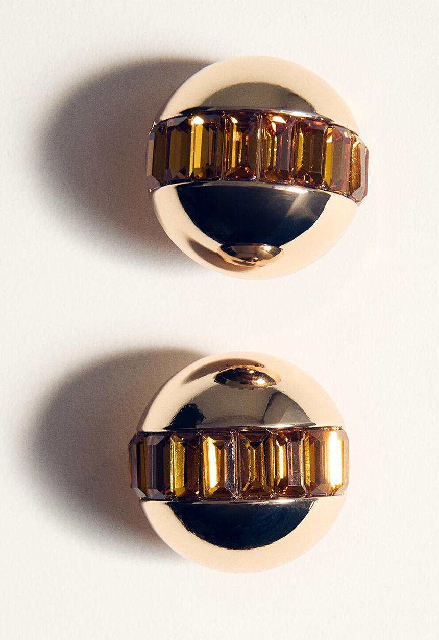MANGO - Nerea earrings-gold