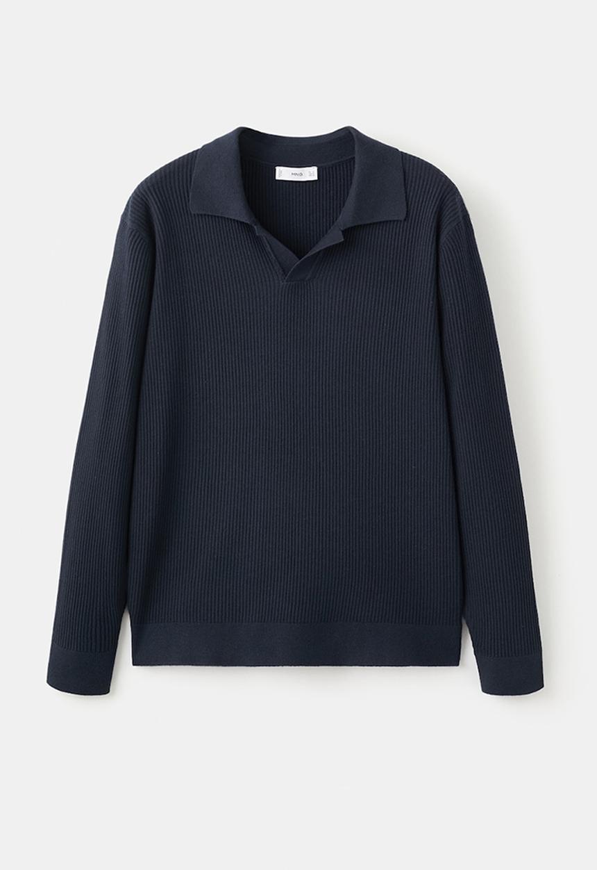 MANGO - Sweater Antiguas - Navy