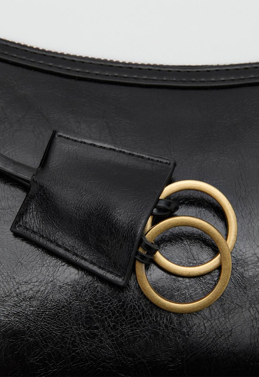 MANGO - Melanie crossbody bag-black