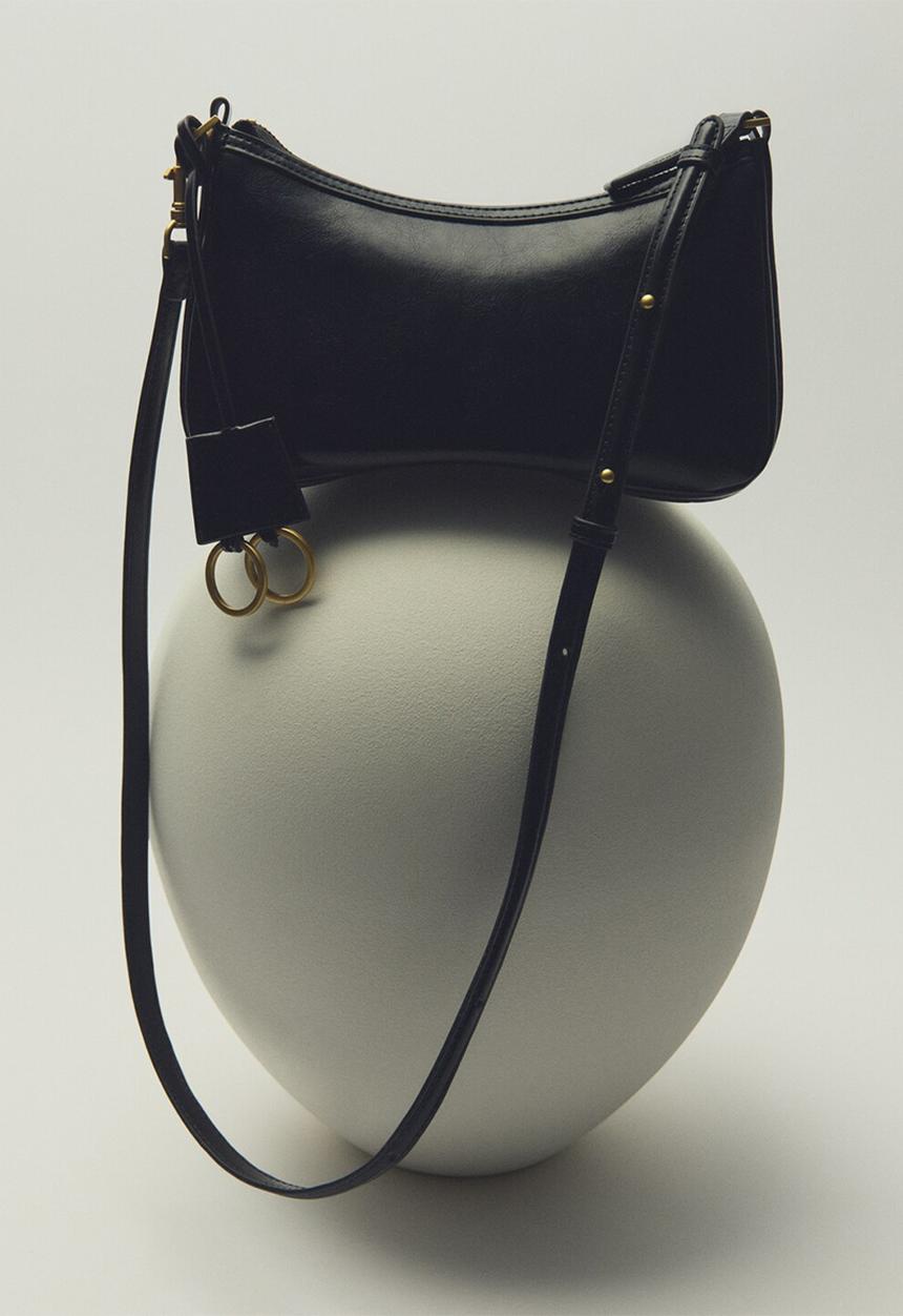 MANGO - Melanie crossbody bag-black