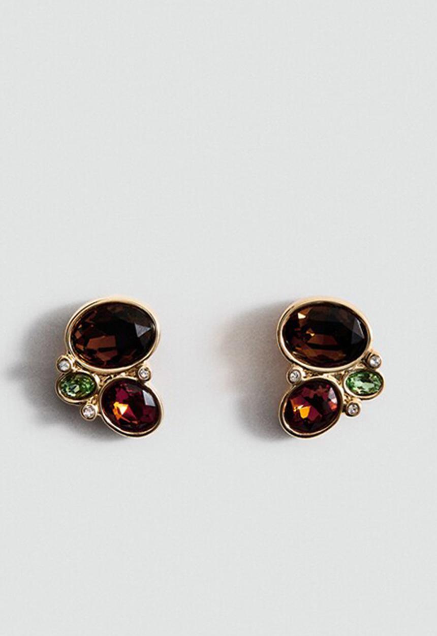 MANGO - Damian earrings - gold