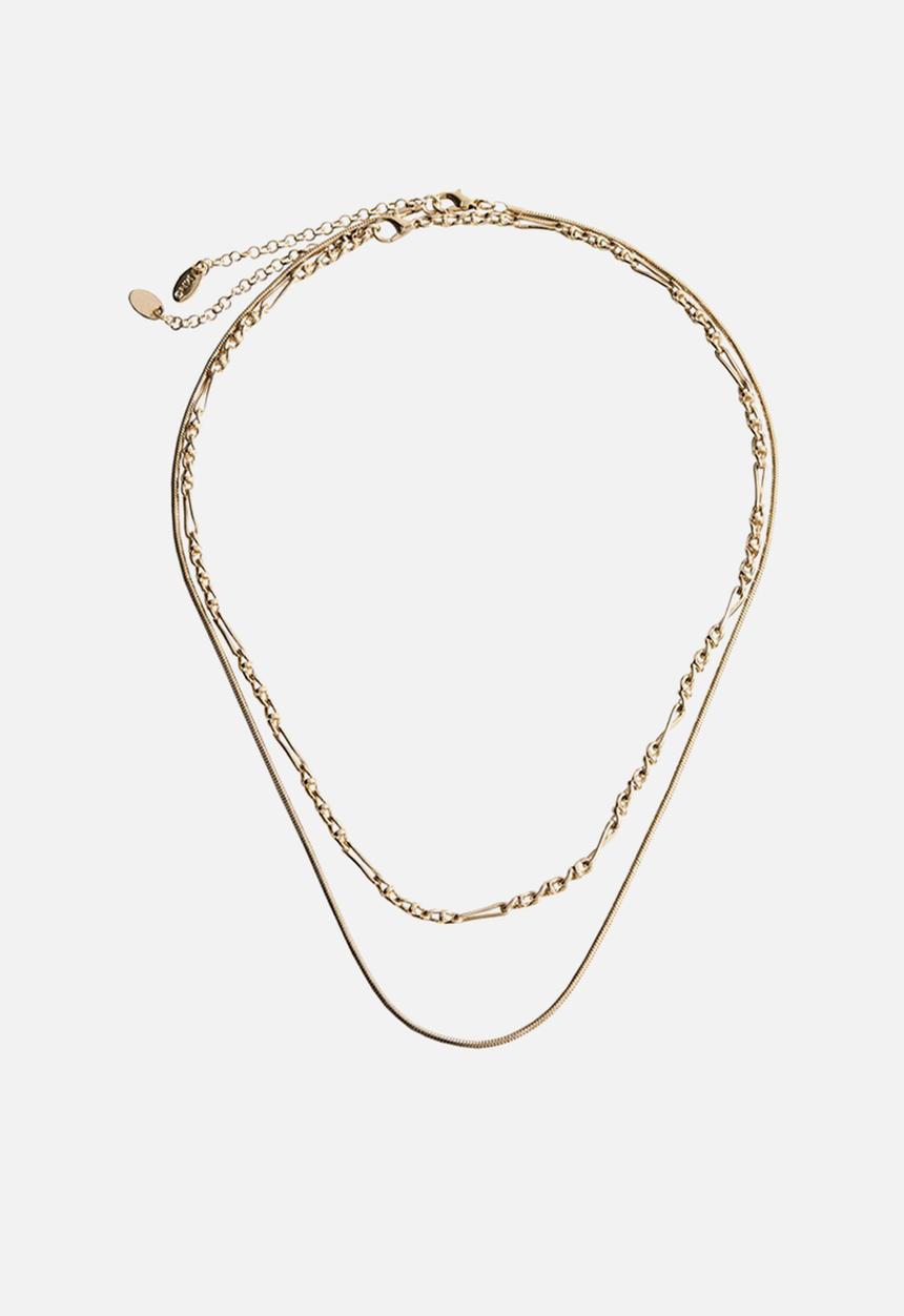 MANGO - Dallas necklace - gold 