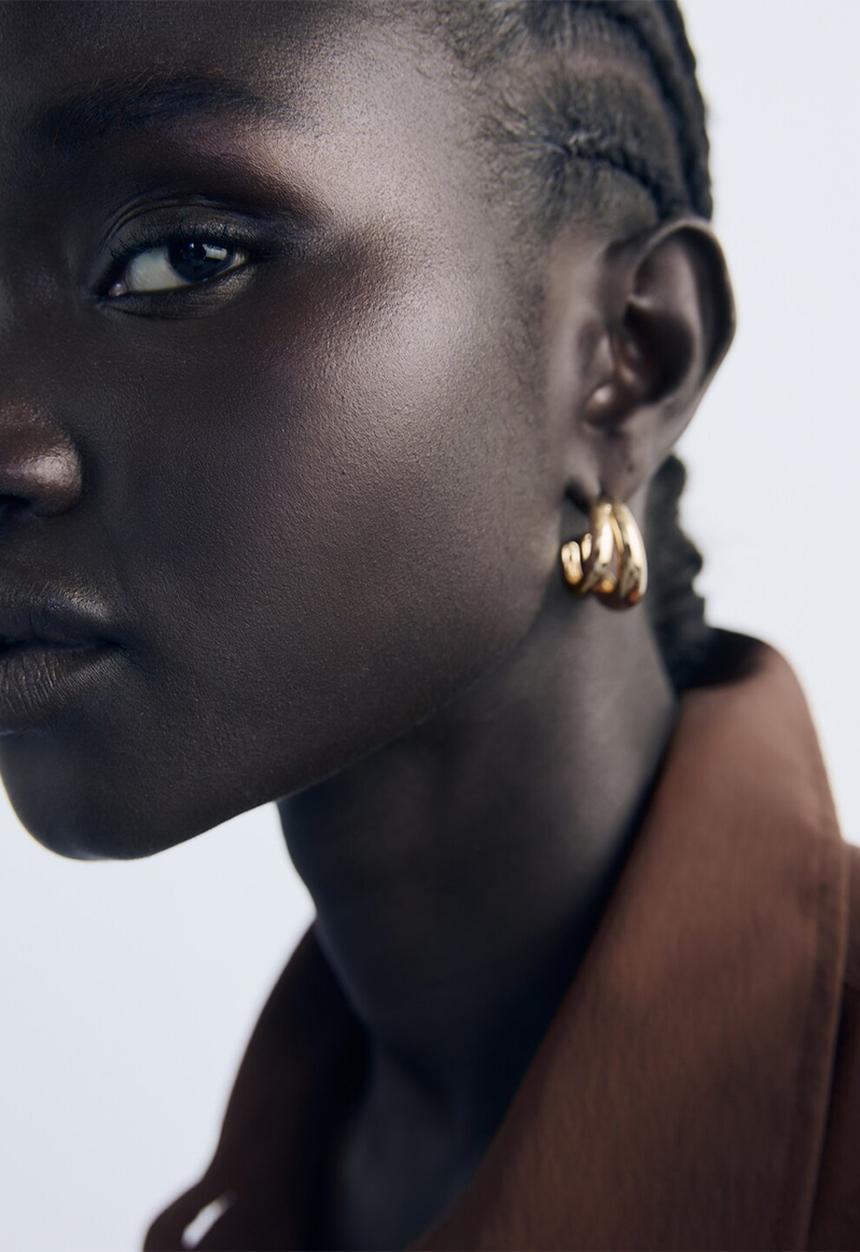 MANGO - Earrings lulu - gold