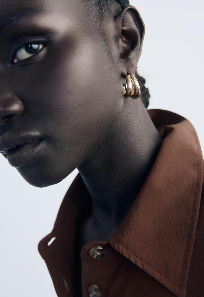 MANGO - Earrings lulu - gold